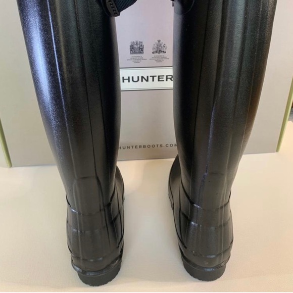 NWT Hunter Boots Sz5, black, fit like a 6 - Picture 3 of 7